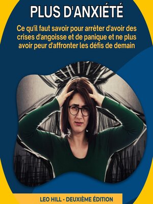 cover image of Plus d'anxiété